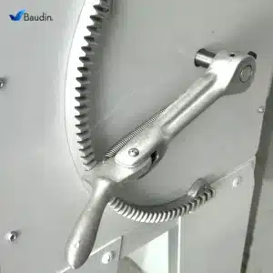 Sobadora de Pie 45 cm Ma Ar Acrilic 450P Detalle Cambio de Aperuta de Rodillos