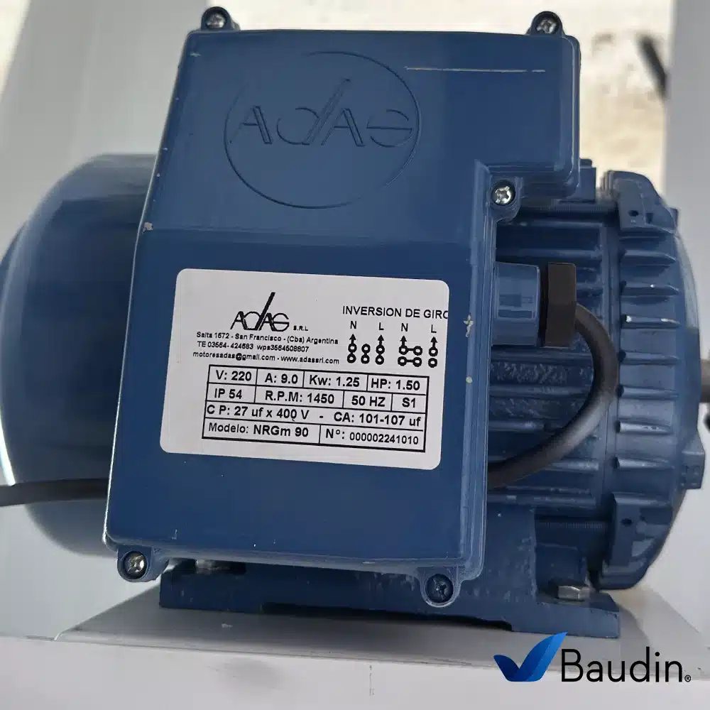 Sobadora de Pie 45 cm Ma Ar Acrilic 450P Detalle Motor