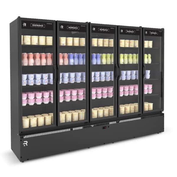 Visicooler 1631 lts 5 puertas | Refrimate Vanguard ASVR5P | Baudin