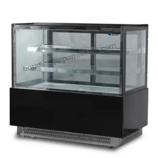 Vitrina Confitera Refrigerada 120 cm Kuma FC-500SA 2 Estantes Vidrio Principal
