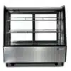 Vitrina Sobre Mostrador Refrigerada para postres Vista Frontal CW-120 Kuma