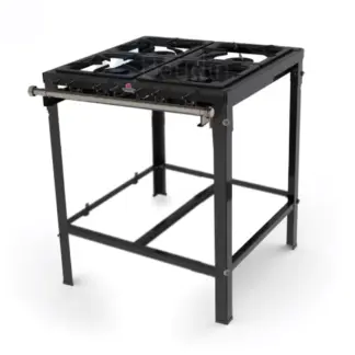 Anafe 4 Hornallas Fuegos Dobles Progas PMS-400