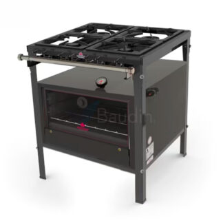 Anafe 4 hornallas Horno piso de piedra | PMS-400 + FSP-6800AT