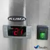 bajo mostrador Refrigerado 3 puertas Kuma GN3100 TN Controlador Digital
