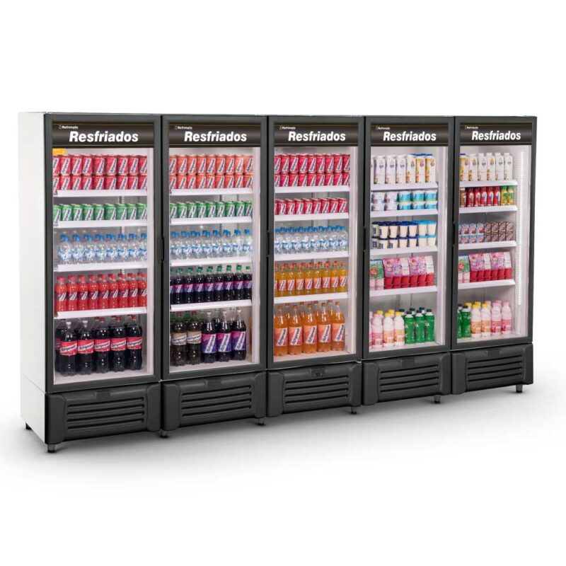 Visicooler 3400 lts 5 puertas Vanguard | Refrimate VCM5P