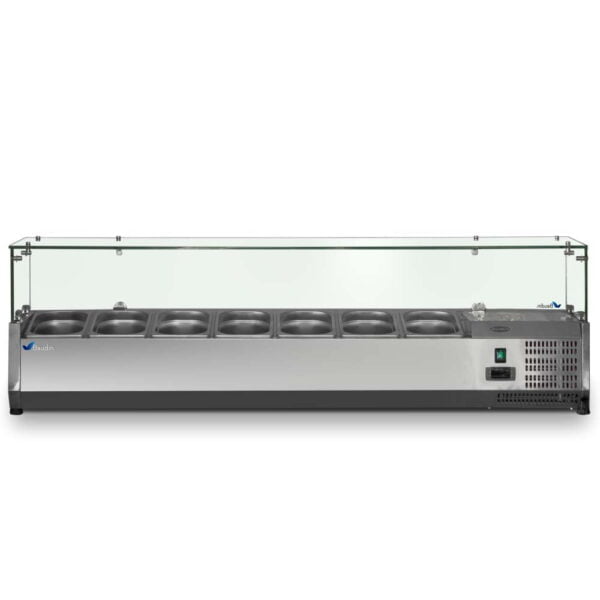 Vitrina 1,5 m Refrigerada Topinera | Kuma VRX1500 | Baudin