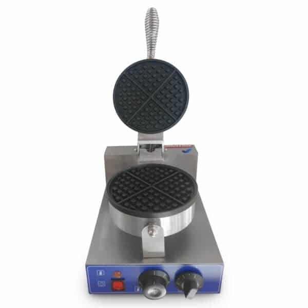 Waflera Redonda 18 cm Profesional | Flamemax HWB-01 | Baudin