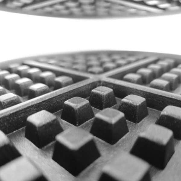 Waflera Redonda 18 cm Profesional | Flamemax HWB-01 | Baudin