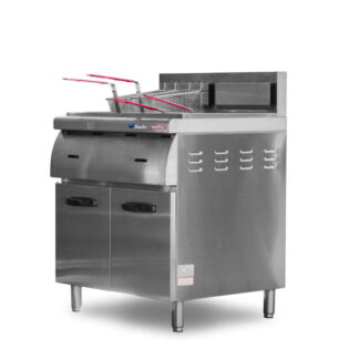 Freidor industrial 28 litros 2 canastos Flamemax HGF-70