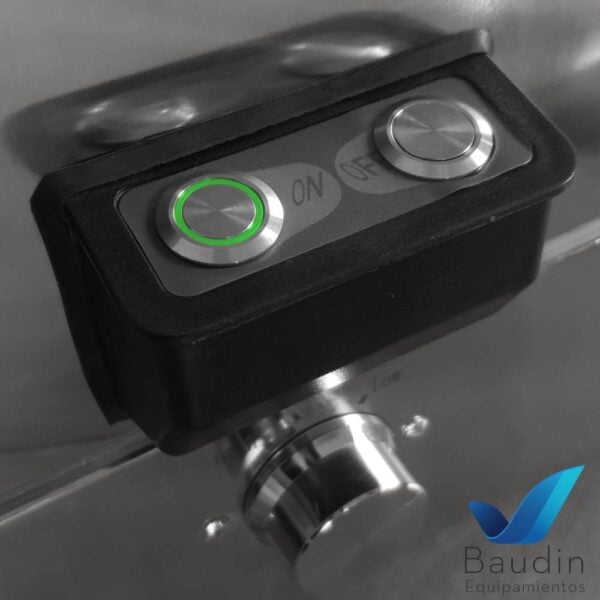 Cutter Profesional 3,5 Litros | Kuma HR-6 | Baudin