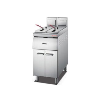 Freidor 15 lts doble a gas | Flamemax HGF-70A-2