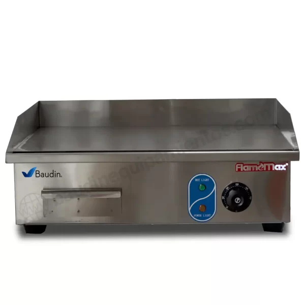 Plancha Eléctrica 55 x 35 cm frente - HEG-818 Flamemax