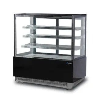 Vitrina Refrigerada Confitera 1,20 mts Kuma 3 estantes FC-500SAH Baudin