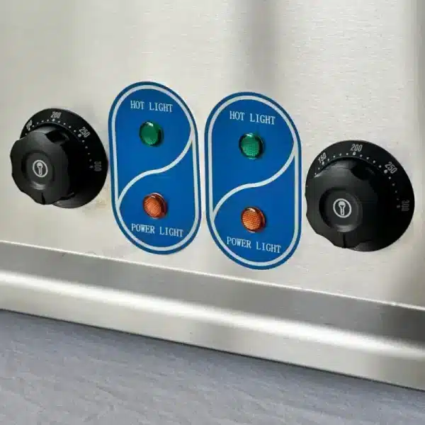 Plancha 70 cm Eléctrica | Flamemax HEG-700 | Baudin