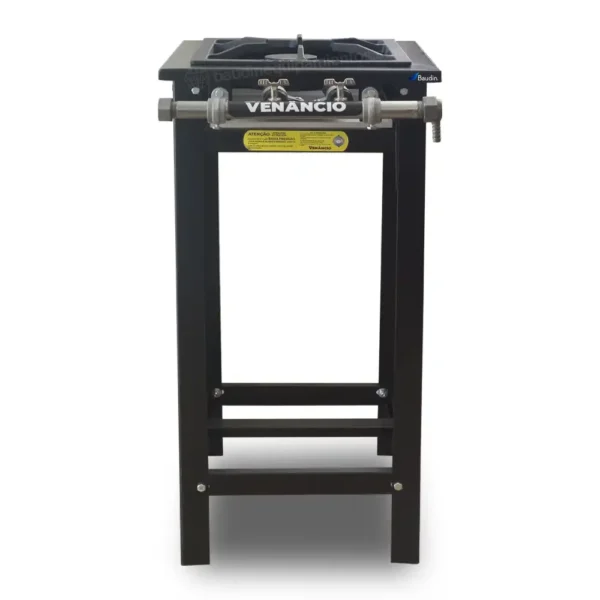 Anafe Con Base 1 Fuego Doble Venancio Frente