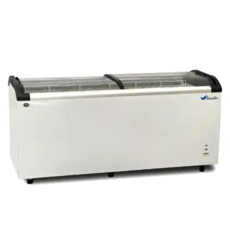 Freezer-Horizontal-645-lts-Puerta-Vidrio-Curvo-SDQ-700-Kuma-Baudin