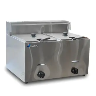 Freidor a gas 6 + 6 Litros | Lundar GF-72