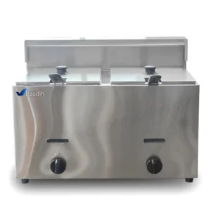 Freidor a gas 2 cubas 6 litros Lundar GF-72 Principal Frente