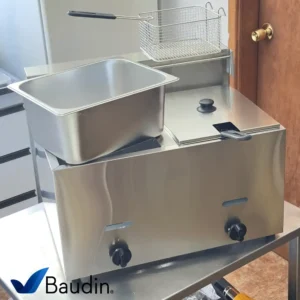 Freidor a gas 2 cubas 6 litros Lundar GF-72 Real