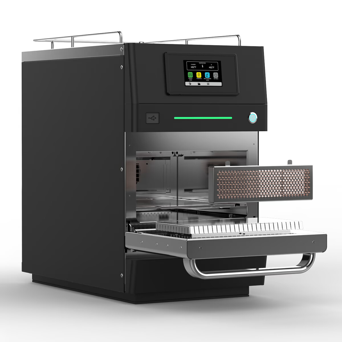 Horno Ultra Rapido Pratica Fit Express Abierto