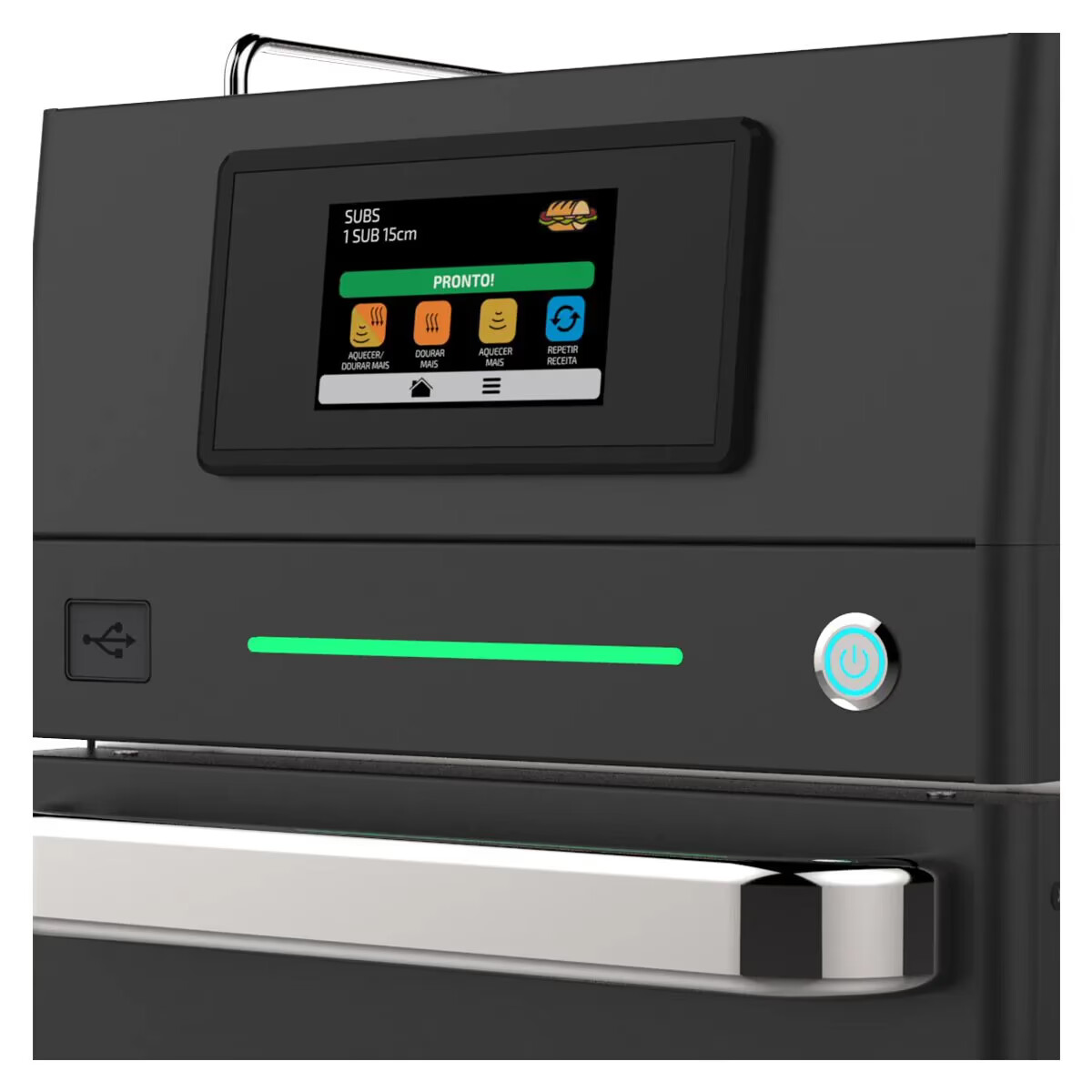 Horno Eléctrico Ultra Rapido Pratica Fit Express Detalle