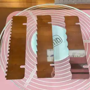 Decorador de tortas nivelador de cobertura de torta Cortantes