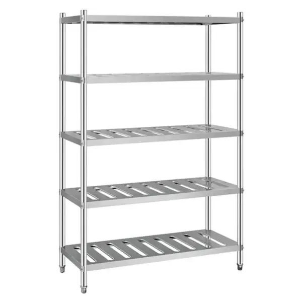 Estantería 5 Estantes Acero Inoxidable Lundar