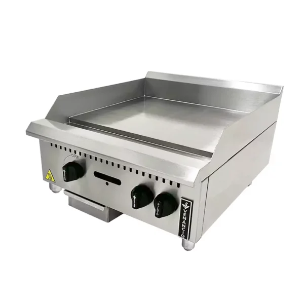 Plancha a gas profesional Acero Inoxidable 60 cm Venancio Prime PCM060G-ME