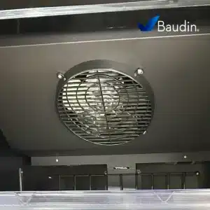 Detalle Frio Forzado Freezer Jameco 600 Litros Vertical Puerta de Vidrio