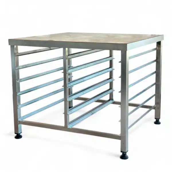 Mesada Con Gavillar Acero Inox AISI 304 InnovaCook
