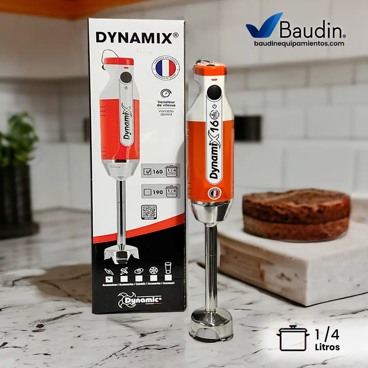 Mixer Profesional 16 cm Dynamix DMX160 Baudin Mockup