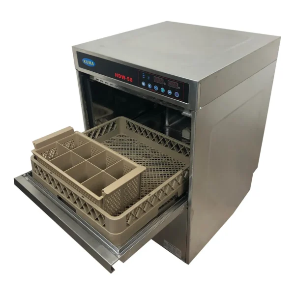 Lavavajillas Comercial 30 Servicios Kuma HDW-50 con Canastos