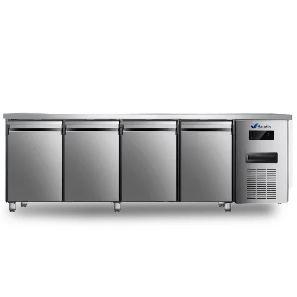 Bajo-Mostrador-Refrigerado-4-Puertas-Acero-Kuma-E2R2270N4-Principal-Frontal