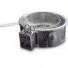 Freidor electrico 6 litros redondo acero inoxidable Metvisa TFE.6 Baudin Principal