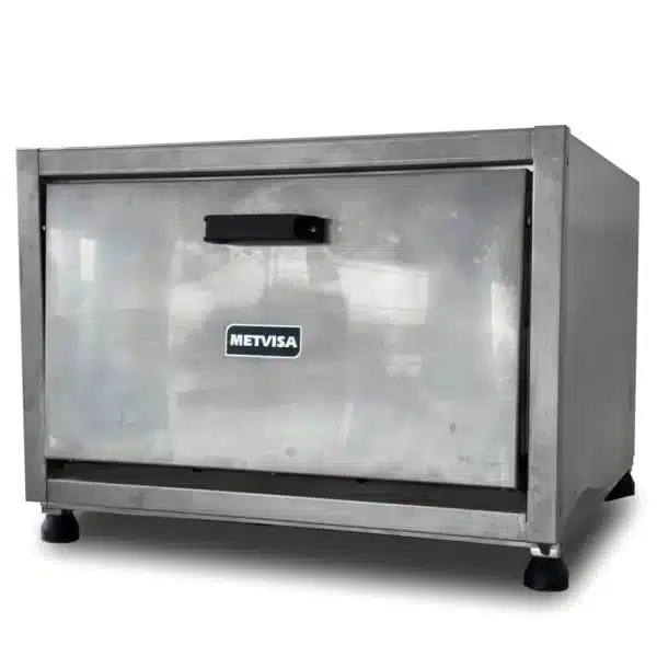 Horno a gas 90 Litros Puerta Ciega Metvisa FMI.90B Acero Inoxidable
