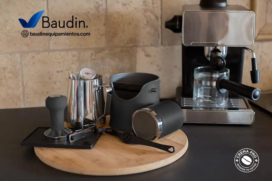 Kit Barista - Accesorios de café | Crema Pro 620897 | Baudin