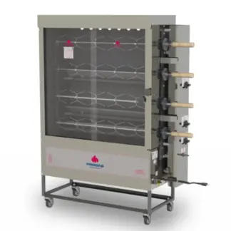 Spiedo 16 Pollos 4 espadas Rotativo a gas | Progas PR-623
