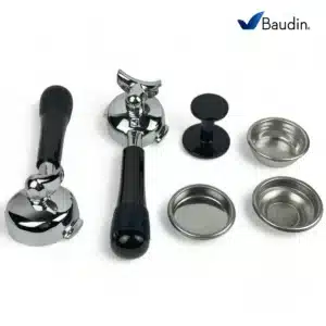 Portafiltros y filtros de la Cafetera Appia Life 1 Grupo Volumetrica