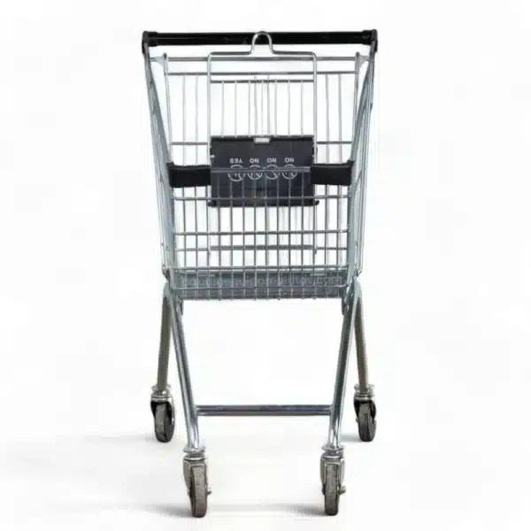 Carro de SuperMercado 100 Litros Kuma Negro Frontal