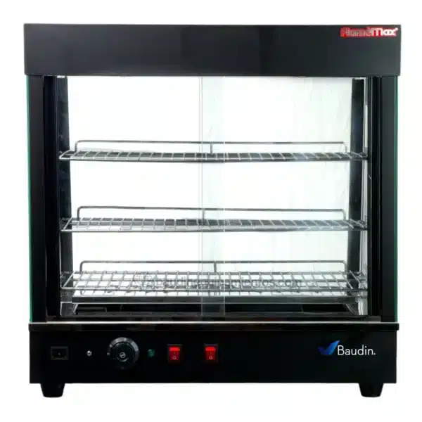 Vitrina Sobre Mostrador 0.66 M Calor | Flamemax HW-660 | Baudin