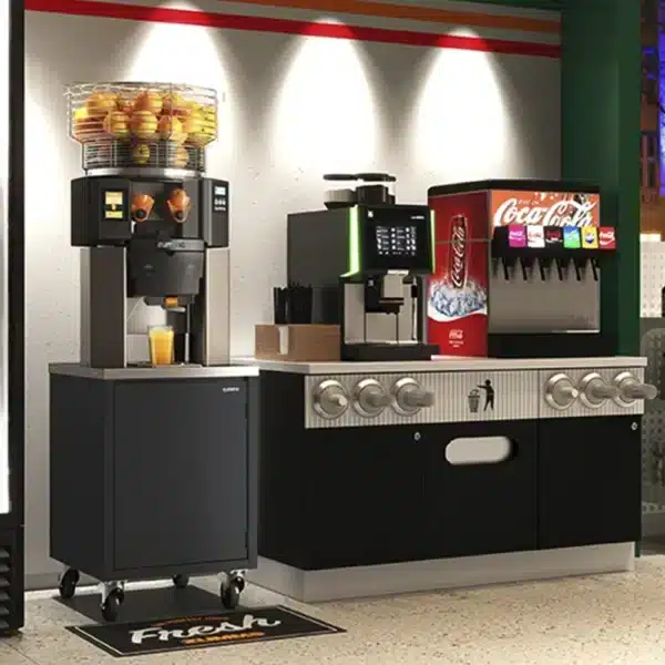 Exprimidor de Jugos Comercial Z14 Cabinet de Zumno Principal commercial-juicer-machine-z14-cabinet Mockup