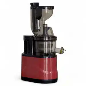 Juguera de Prensado en Frio Cold Press Demet DM1800 Roja Diagonal otro lado