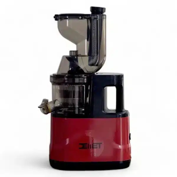 Juguera de Prensado en Frio Cold Press Demet DM1800 Roja Lateral