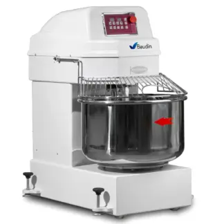Amasadora Industrial 80 Litros Trifasica 380 V 35 kg de Harina 50 kg de masa terminada Kuma SH80 Baudin