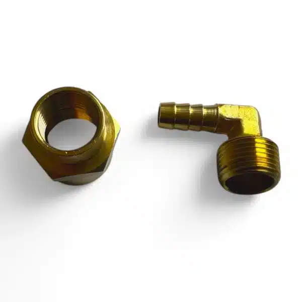 Adaptador de Gas Acople 1-2 a 1-4 para manguera de gas