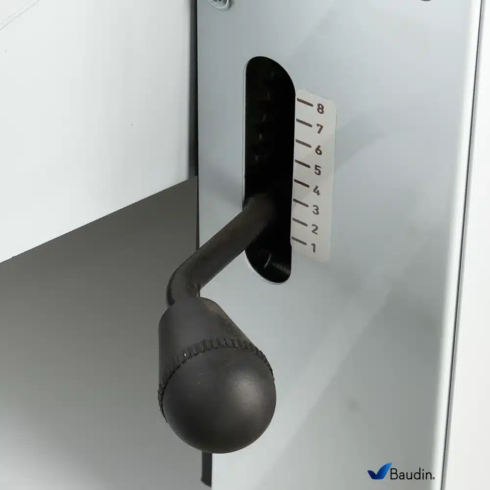 Armadora de Pan Braesi MB-35-1 G3 Vista Palanca Medidas