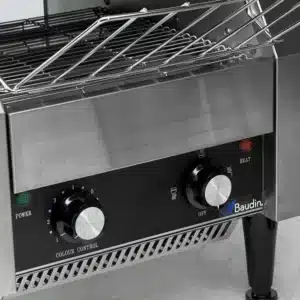 Tostadora de Banda Continua Profesional Lundar ETT-300 Vista Detalle Controles