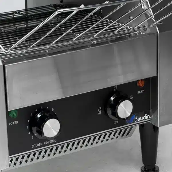 Tostadora de Banda Continua Profesional Lundar ETT-300 Vista Detalle Controles