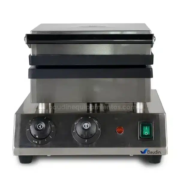 Waflera 2 Wafles Rectangulares Hierro Fundido Lundar HF-1