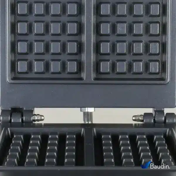 Waflera 2 Wafles Rectangulares Hierro Fundido Lundar HF-1 Detalle Waflera